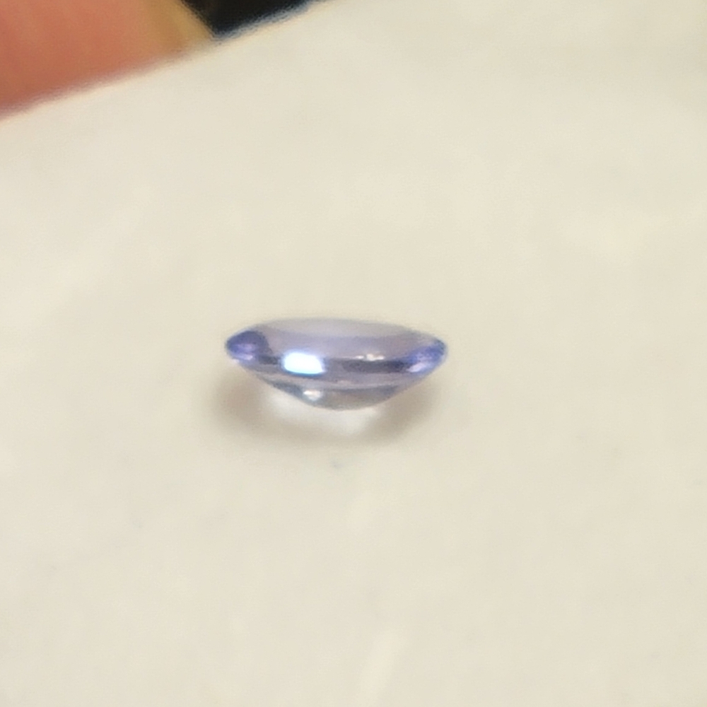 Natural Tanzanite Gemstone Oval Cut .25ctw 5x3mm 1pcs. Untreated Not Enhanced - Picture 6 of 6